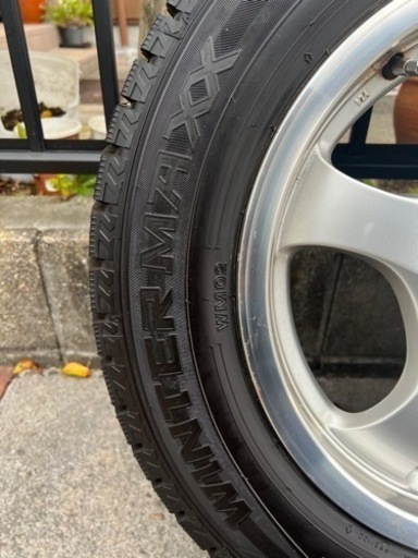 VW)ﾀﾞﾝﾛｯﾌﾟWINTERMAX WIN02(4120) 195/65R15 アルミホイール