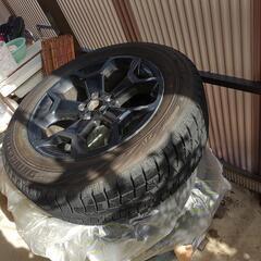スバルxv 純正ホイール　スタッドレスタイヤ