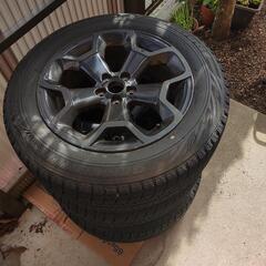 スバルxv 純正ホイール　スタッドレスタイヤ