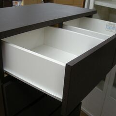 R229 NITORI モダンチェスト、5段、幅80cm 美品