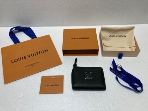 正規品新品！ルイヴィトン LOUIS VUITTON コインケース カーフ ロックミー ZIPPYジッピーコインパース ノワール ブラック M80099