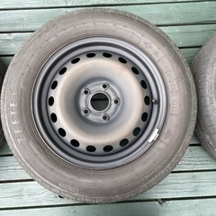 カングー2 純正15インチスチールホイールセット 4本 カングー2 純正15インチスチールホイールセット 4本