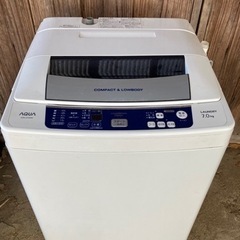 【値下げ】アクア　洗濯機　7.0kg  2012年製
