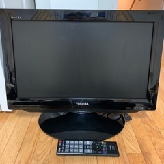 TOSHIBA REGZA 液晶カラーテレビ　19インチ