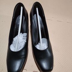 黒靴24.5cm