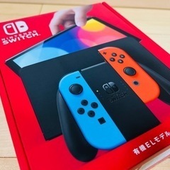 【新品】Nintendo Switch（有機ELモデル）ネオンブ...