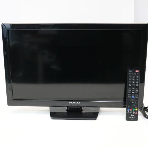 398) 【美品】 FUNAI ハイビジョン液晶テレビ FL-24HB2000 24V型 2018年製 ブラック 地上・BS・110度CSデジタル 液晶テレビ 2017年製