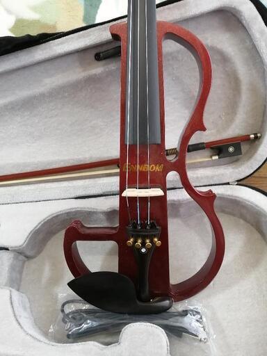 取引中です]ENNBOM エレキバイオリン