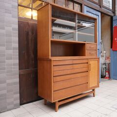 ACME FURNITURE(アクメファニチャー)のBROOKS(ブルックス)キッチンボードです。ヴィンテージテイストの食器棚はブルックリンスタイルや北欧スタイルなどにおススメです！CK416