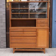 ACME FURNITURE(アクメファニチャー)のBROOKS(ブルックス)キッチンボードです。ヴィンテージテイストの食器棚はブルックリンスタイルや北欧スタイルなどにおススメです！CK416