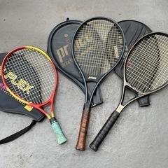 テニスラケット　ファミリーセット3本
