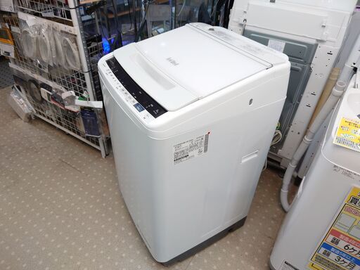 価格見直しました！ 日立 BW-V80E 8.0kg洗濯機 保証有り【愛千142】