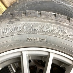 4本セット！】中古15インチ 2017年製 スタッドレスタイヤホイール