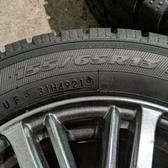 13インチバリ溝スタッドレスアルミ付き！