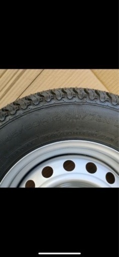 軽トラ・軽バン】新車外しスチールホイール 4本セット(12インチ) 22年製