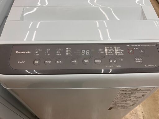 【お値下げ致しました！！】Panasonic パナソニック 6㎏洗濯機 2021年式 NA-F60PB14 Fシリーズ No.4415● ※現金、クレジット、スマホ決済対応※