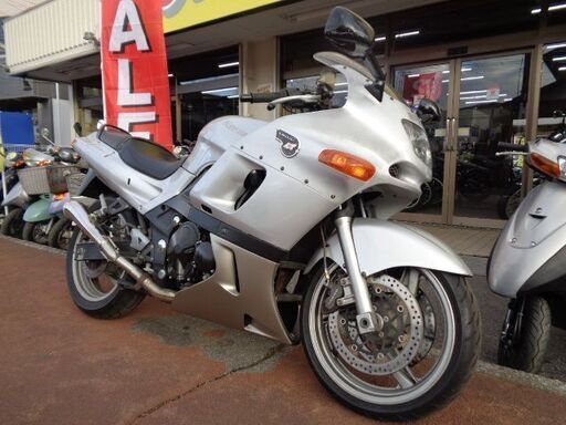 NO.4562　ＺＺＲ４００　Ｎ型　水冷４サイクル１６バルブ４気筒エンジン　スリップオンサイレンサー付き　シルバー　☆彡