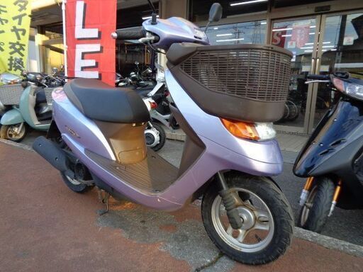 NO.4568　ディオチェスタＦＩ（ＤＩＯ） ４サイクルエンジン フューエルインジェクション　フロントバスケット　パープル　☆彡