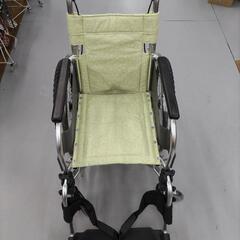 J046☆自走式☆折りたたみ車いす☆MATSUNAGA☆SA-111B