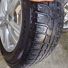 中古スタッドレスタイヤ　アルミホイール装着4本組