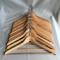 木製ハンガー15本