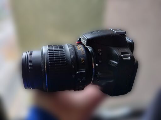 （中古）Nikon D3200 ダブルズームキット　ブラック