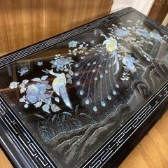 螺鈿センターテーブル 螺鈿のテーブル［1/21迄］