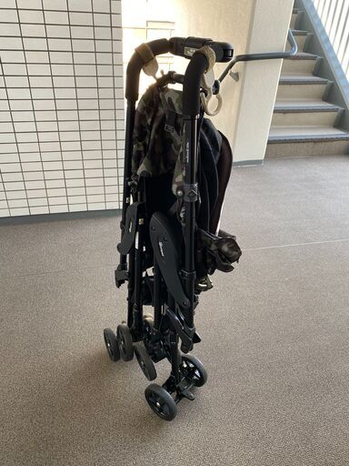 コムペット ミリミリライト α グリーンカモ ペットカート バギー