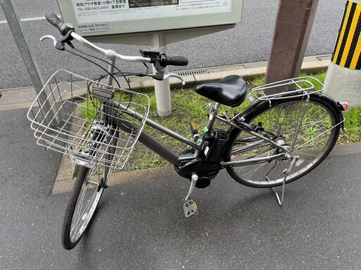 【リサイクルショップどりーむ荒田店】No.474　電動アシスト自転車！　状態綺麗ですよ♪　ブリヂストン　A.C.L　アシスタボルタ　　27インチ　5段切り替え