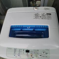 【SALE】ハイアール　4.2kg洗濯機　JW-K42K　中古　...