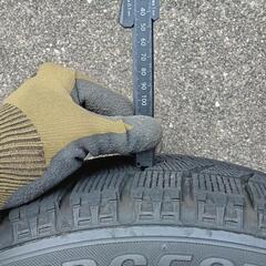 スタッドレスタイヤ　195/65R15　条件合えば無料配送　2017年　