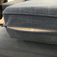 【✨ゆったりサイズ❗️人気ブランド❗️ブルー系❗️組み換えOK❗️✨】定価¥92,990円が何とこの価格！！ IKEA/イケア 3Pカウチソファ