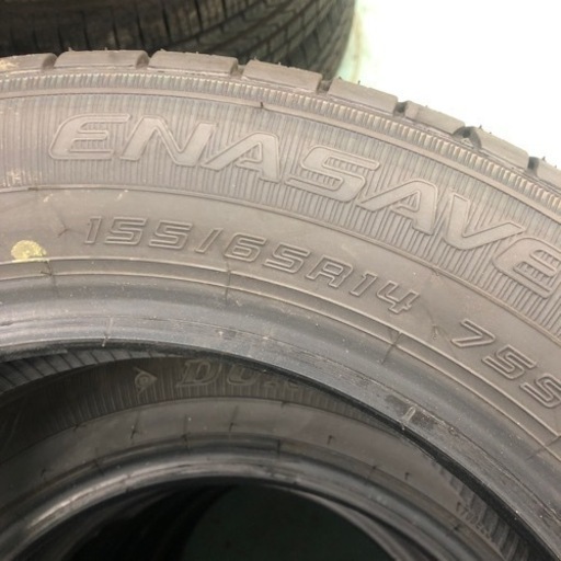 155/65R14 夏タイヤ 新車外し 5