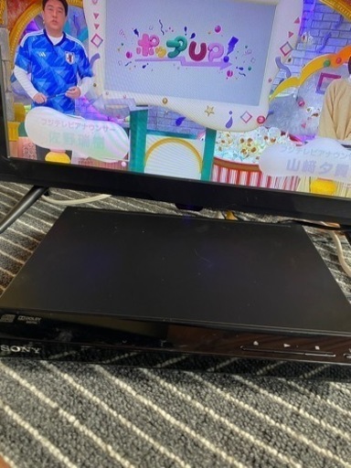 2022年製液晶テレビとDVDプレーヤーのセット