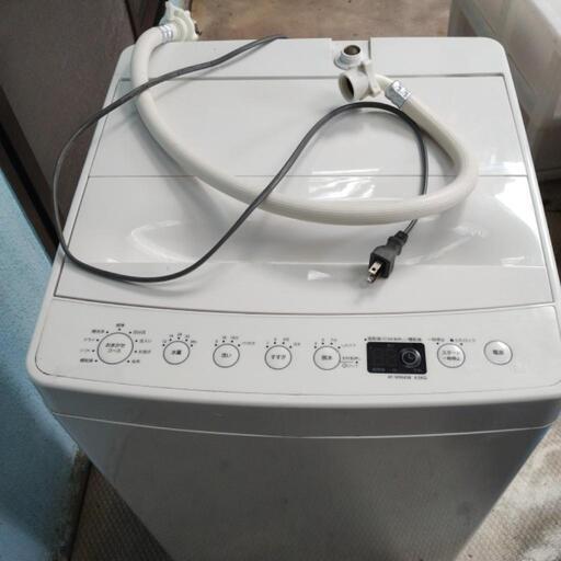 ハイアール洗濯機　4.5kg　2019