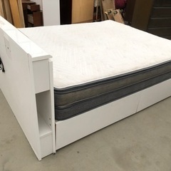 ニトリ クイーンベッド マット3枚タイプの極上の寝心地❗️