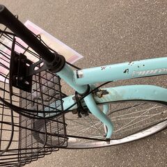 26インチ 自転車 シティサイクル impress カゴ ギア付き No.320 