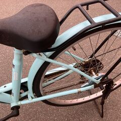 26インチ 自転車 シティサイクル impress カゴ ギア付き No.320 
