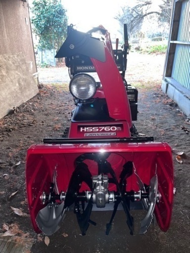 新品　除雪機　2022モデル　hss760n2