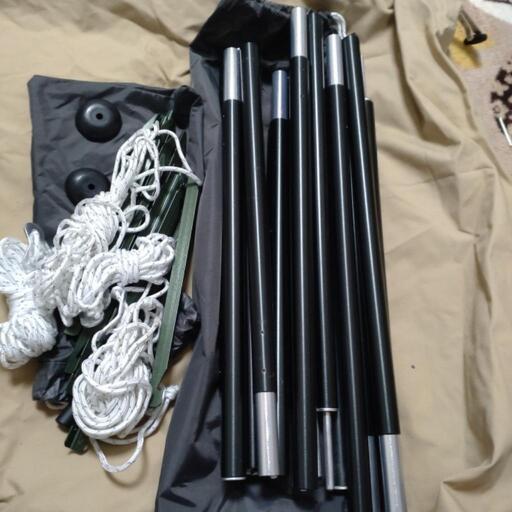決まりました　テント　バンドック　ソロベース　軍幕