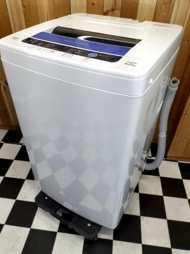 アクア AQUA　洗濯機　AQW-S60B　６Kg　ステンレス槽