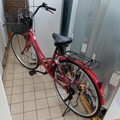 ★26インチの自転車　赤　美品です　💳自社配送時🌟代引き可💳※現...