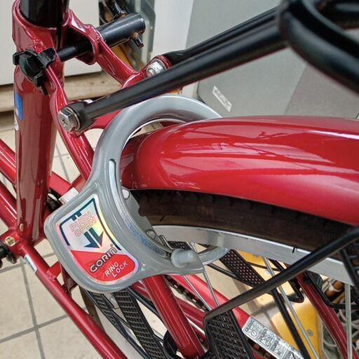 ★26インチの自転車　赤　美品です　