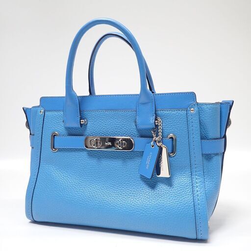 AA972 コーチ スワッガー ハンドバッグ トートバッグ COACH