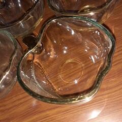 ガラスの林檎小鉢6個セット
