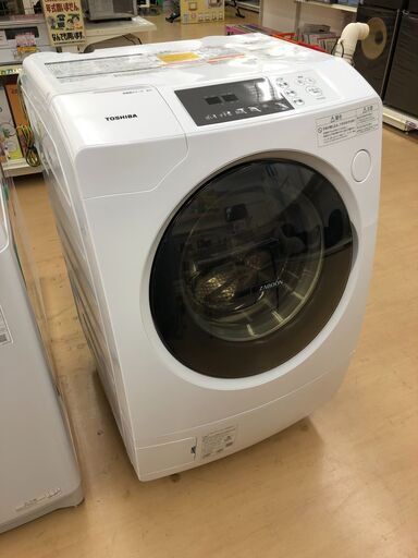 TOSHIBA　東芝　9.0kgドラム式洗濯機　TW-95G9L　2021年製