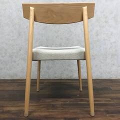 🔷🔶🔷pa2/73 K HIDA 飛騨産業 キツツキ 布張り ホワイトオーク チェア ダイニングチェア 椅子 イス 食堂椅子 インテリア 展示品🔷🔶🔷