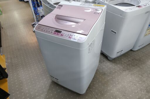 シャープ ES-TX5A-P 5.5kg洗濯乾燥機 保証有り【愛千142】