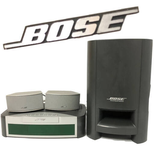 KI14/65 BOSE ボーズ ホームシアターシステム PS3-2-1 パワースピーカーシステム AV3-2-1GS メディアセンター サブウーファー スピーカー