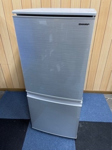 2018年製 SHARP 冷蔵庫 SJ-D14E-S  137L